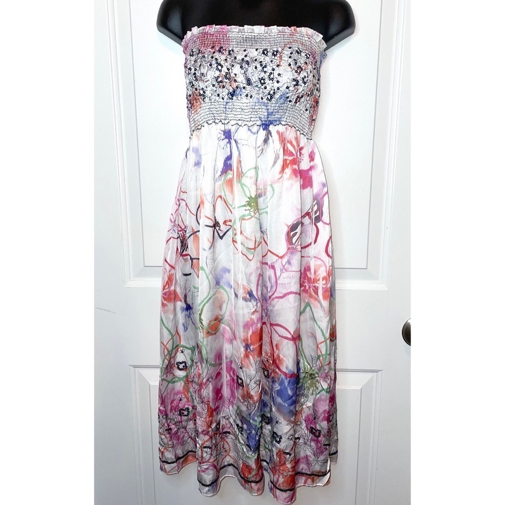 Lapis sequin dress